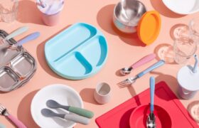 Die besten plastikfreien Schalen, Teller, Becher und Utensilien für Babys und Kinder