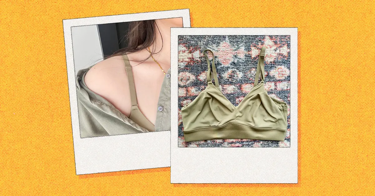 Ich teste BHs beruflich: Die Harper Wilde Triangle Bralette ist die einzige, die ich tatsächlich trage.