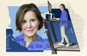 Ann Patchett schrieb ihren neuesten Roman, während sie an einem Laufband-Schreibtisch lief