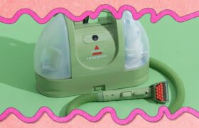 Der kompakte Bissell Little Green Cleaner: Kinderflecken, Katzenkotze und andere Dinge, die niemand anfassen will