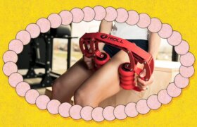 Dieses Tiefengewebe-Massagegerät sieht aus wie ein mittelalterliches Foltergerät – funktioniert traumhaft.