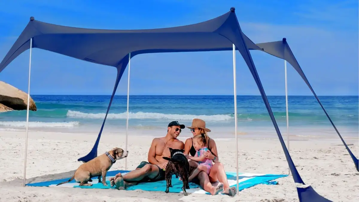 Sun Ninja Strandzelt im Test