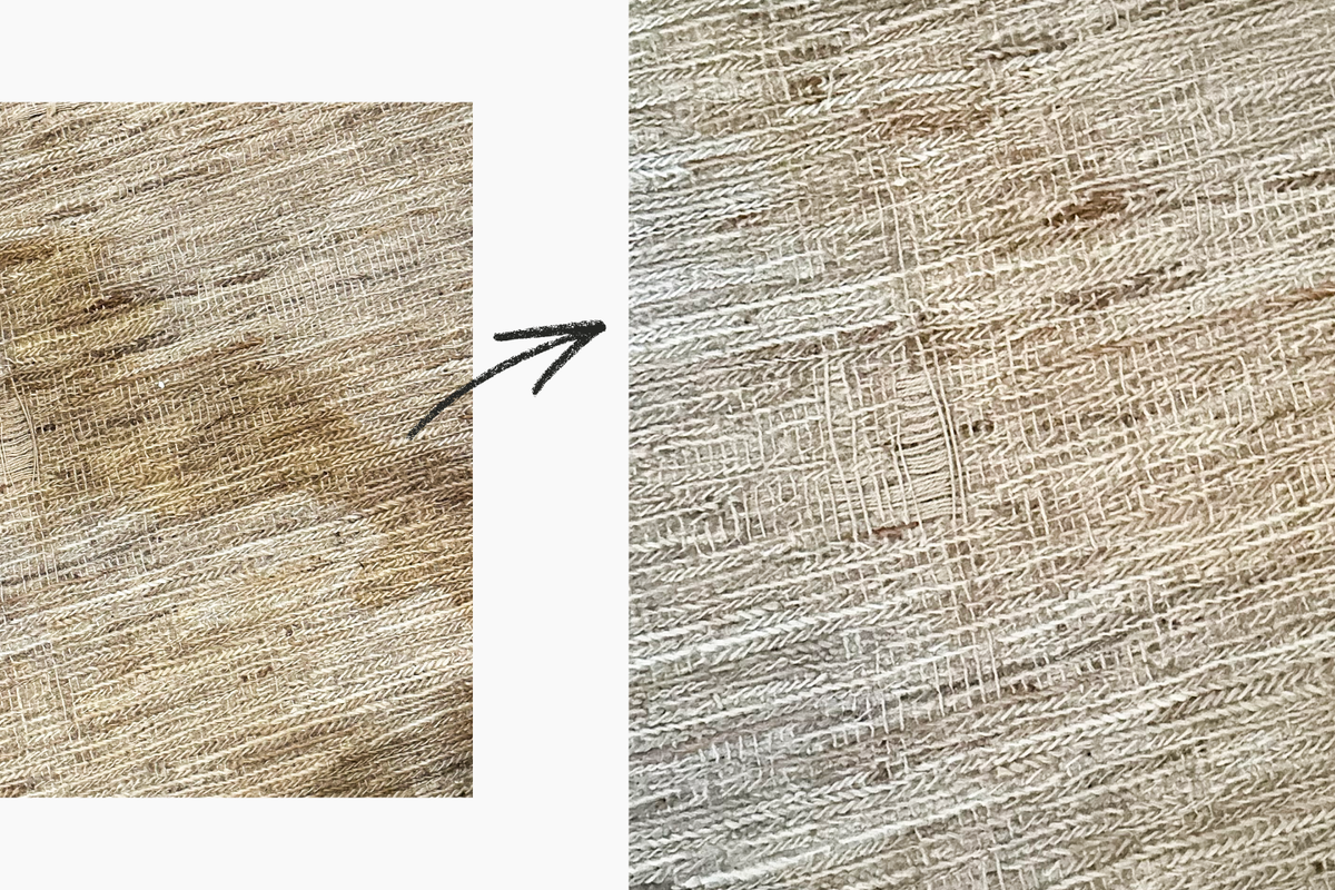 Jahrealter Fleck aus dem Teppich entfernen – In wenigen Minuten. So geht’s.