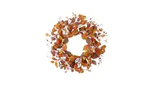 Product image of YNYLCHMX 18” Fall Wreath Autumn Wreath