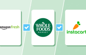 Preisvergleich: Die gleichen Lebensmittel bei Amazon Fresh, Whole Foods und Instacart